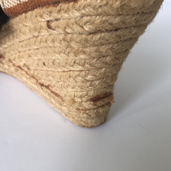 MONTEGO Bay Club Espadrilles Wedge Sandals Size 7.5 - Picture 6 of 8